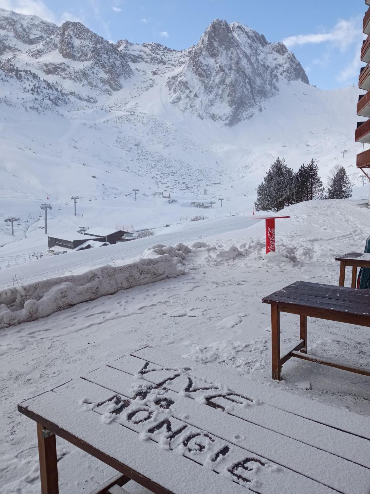 Superbe Appartement Vue Panoramique Pied Des Pistes La Mongie Kültér fotó